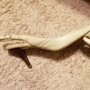 Nine West kitten slingbacks